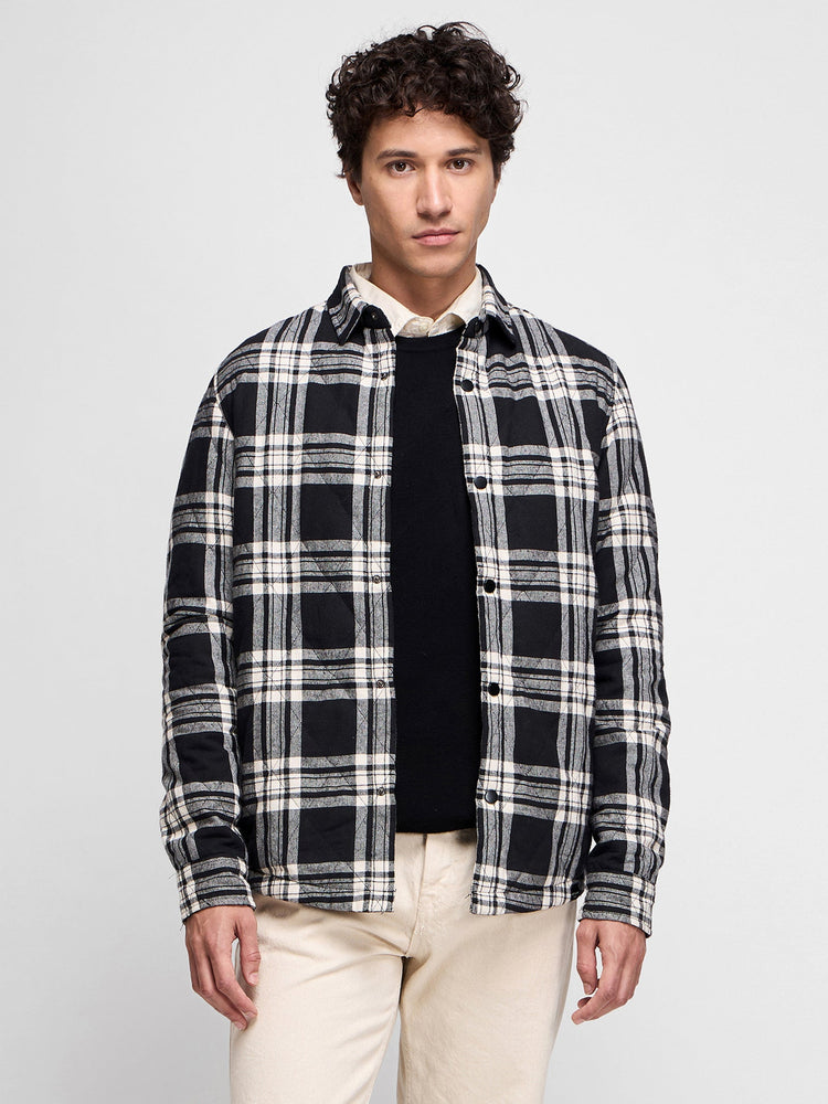 Quilted Checked Over Shirt
