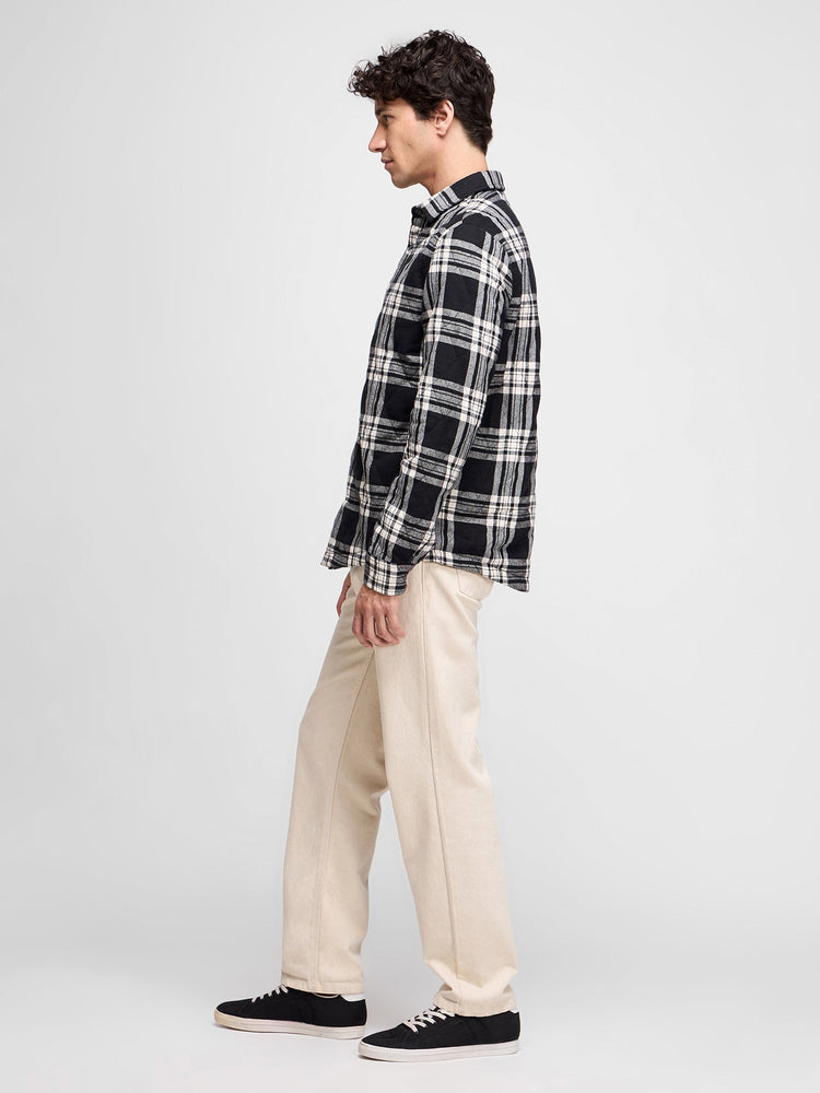 Quilted Checked Over Shirt