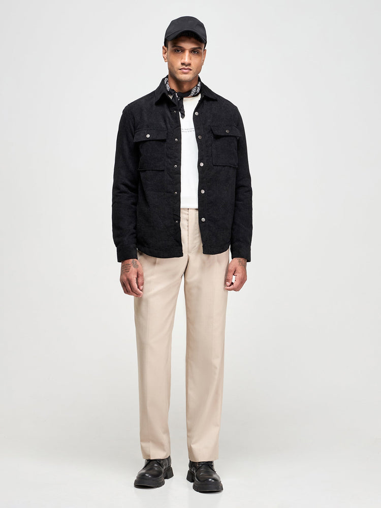 Corduroy Padded Over Shirt