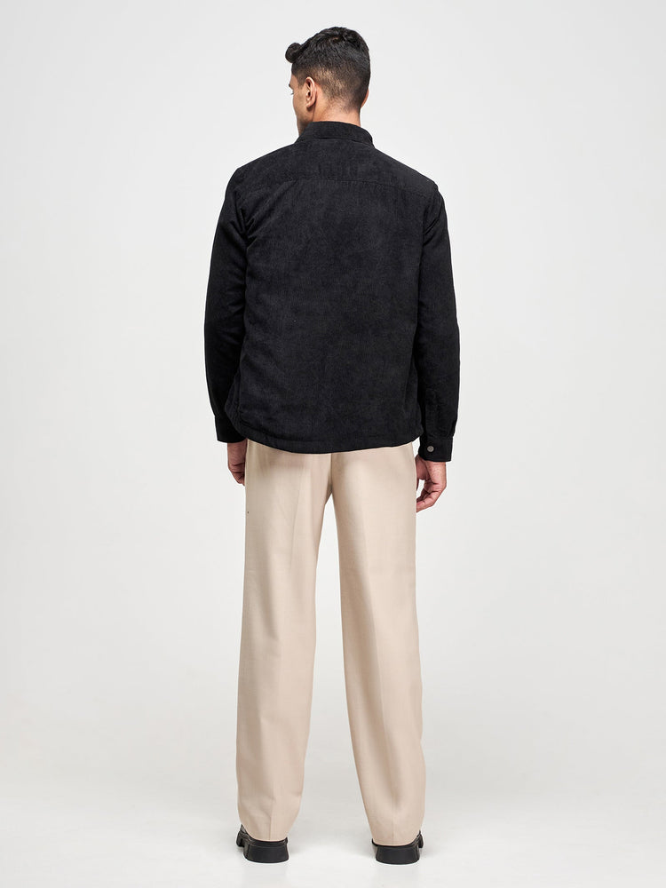 Corduroy Padded Over Shirt
