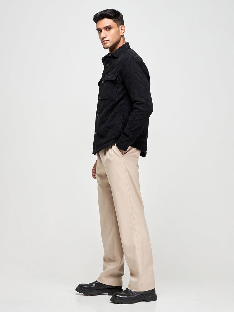 Corduroy Padded Over Shirt
