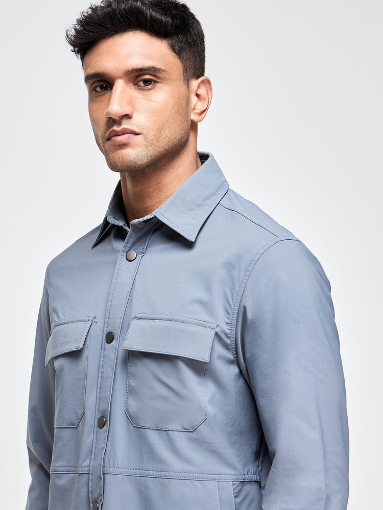 Nylon Stretch Over Shirt