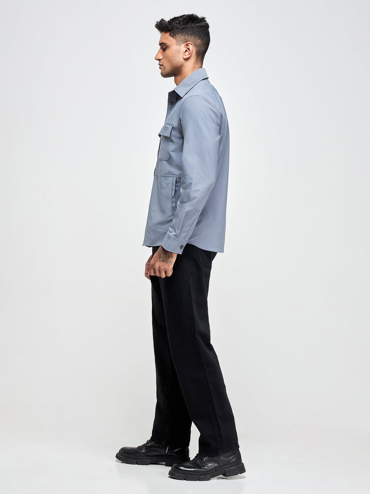 Nylon Stretch Over Shirt