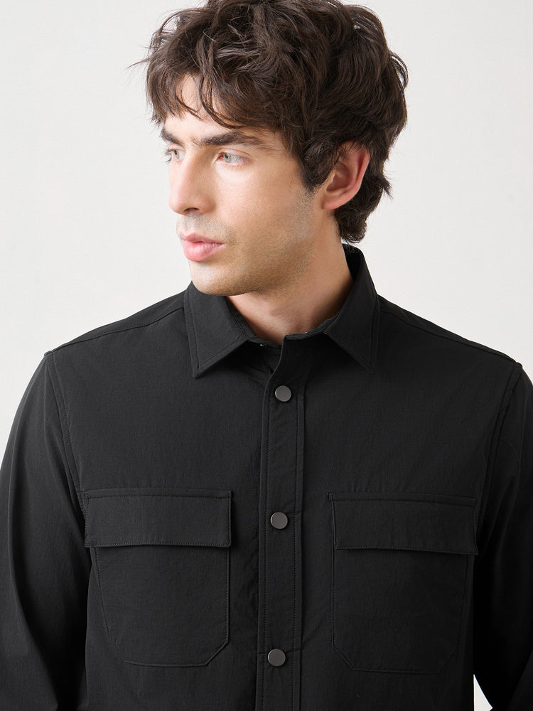 Utility Nylon Overshirt