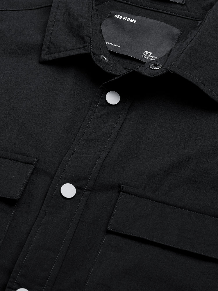 Utility Nylon Overshirt