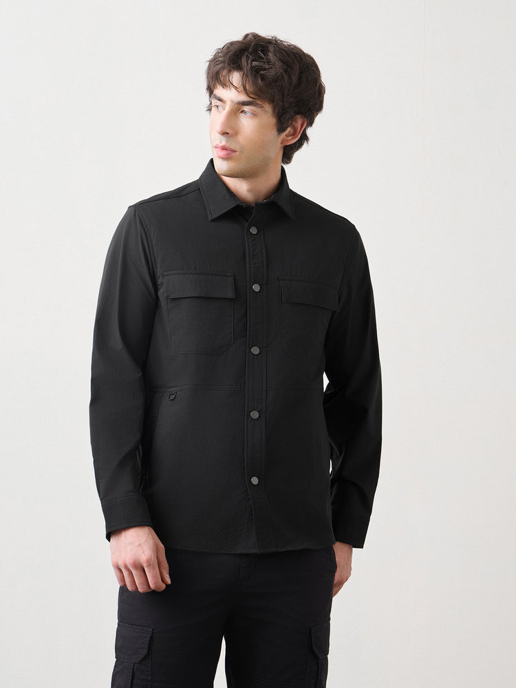 Utility Nylon Overshirt