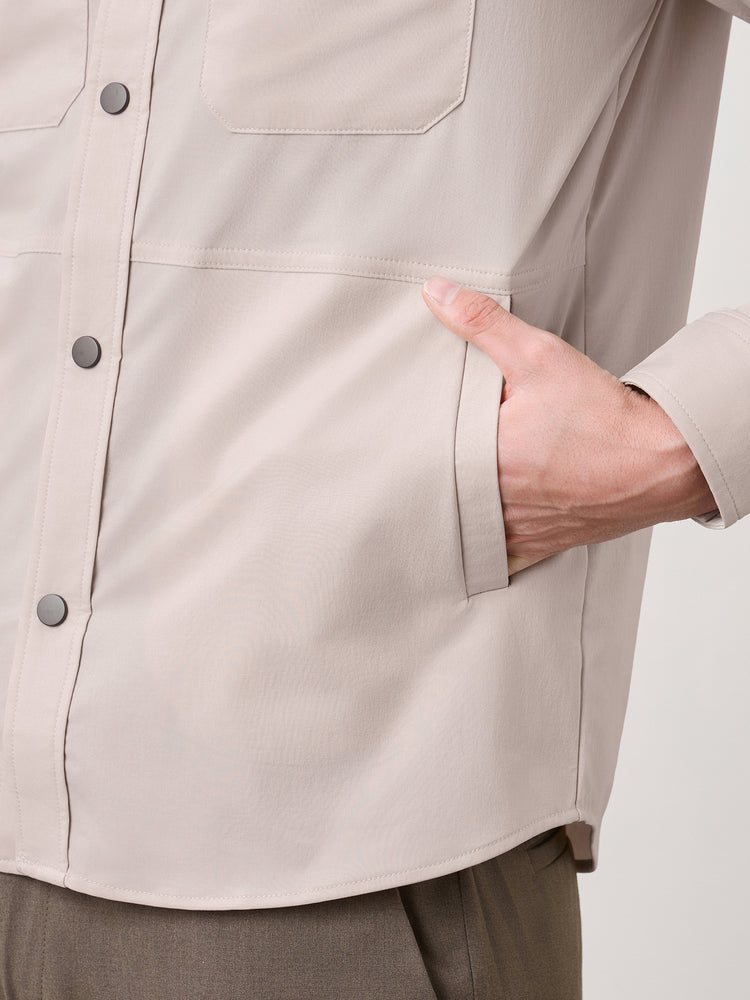 Utility Nylon Overshirt