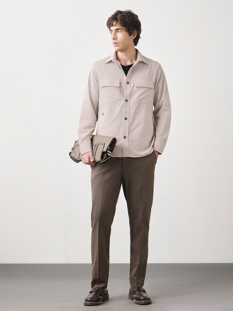 Utility Nylon Overshirt