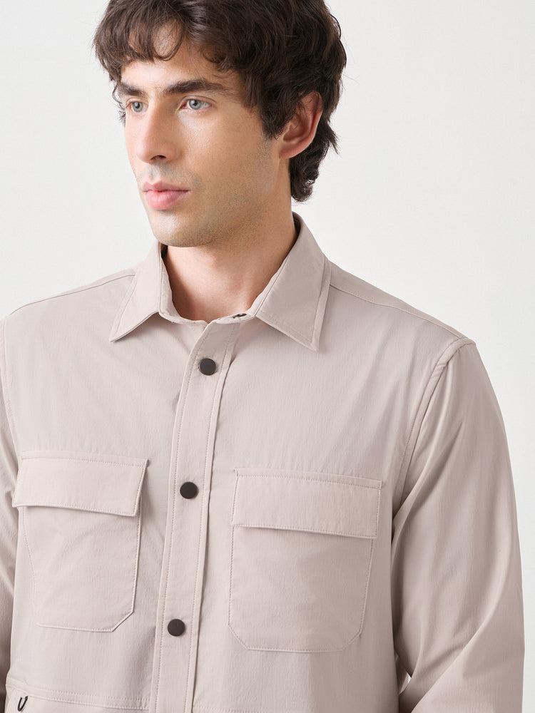 Utility Nylon Overshirt