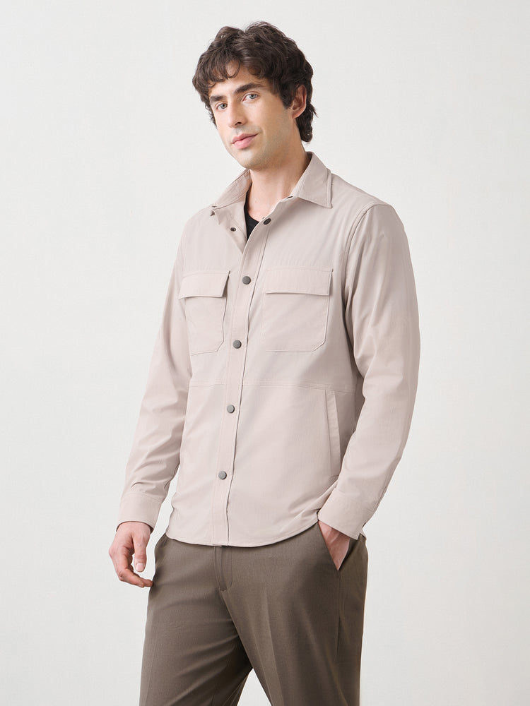 Utility Nylon Overshirt