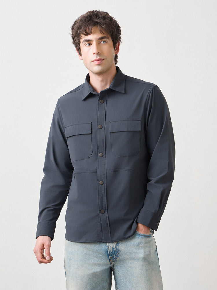 Utility Nylon Overshirt