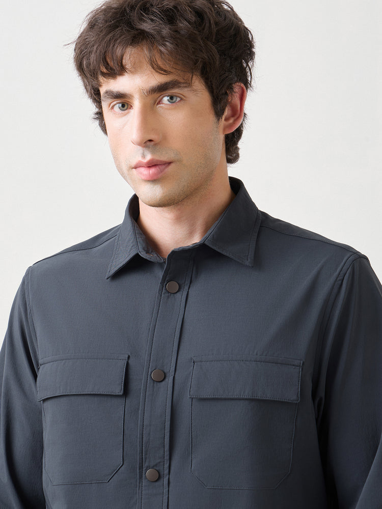 Utility Nylon Overshirt