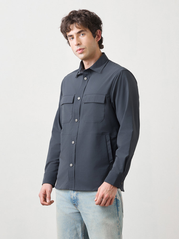 Utility Nylon Overshirt
