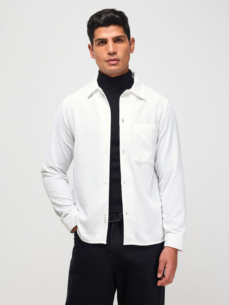 Chenille Corduroy Overshirt