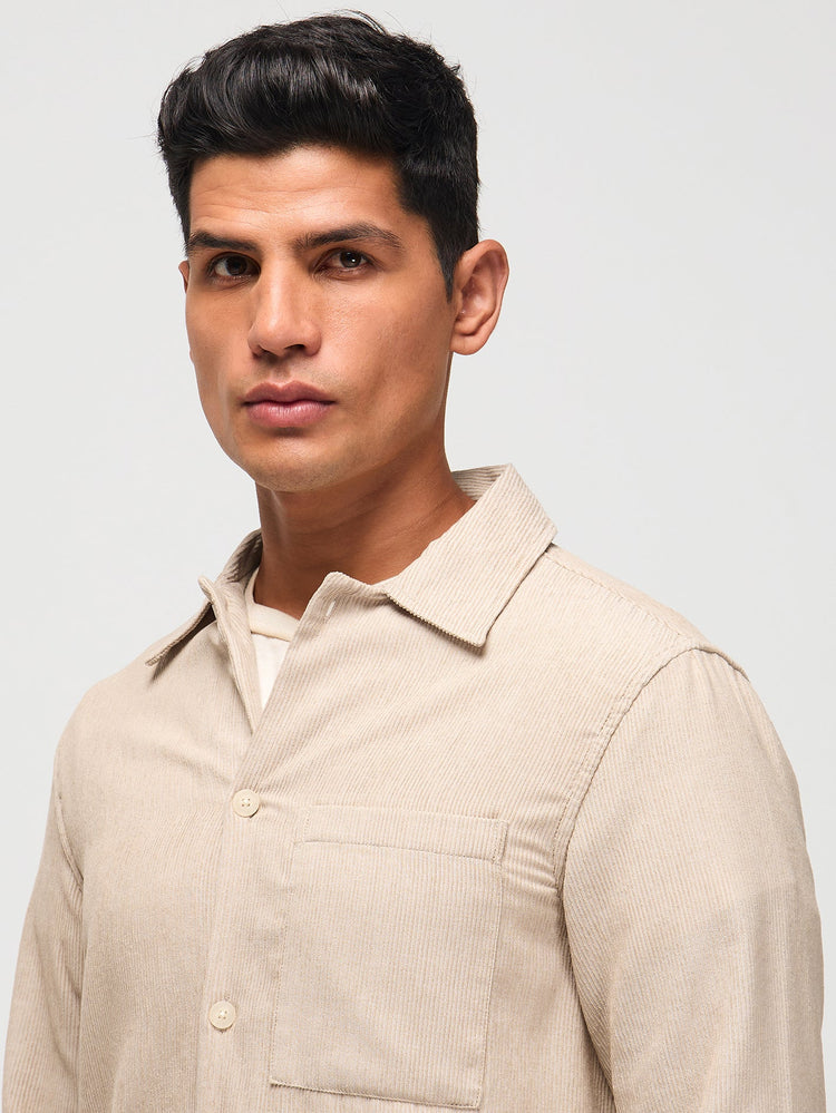 Chenille Corduroy Overshirt