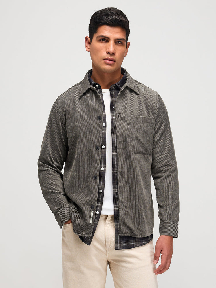 Chenille Corduroy Overshirt
