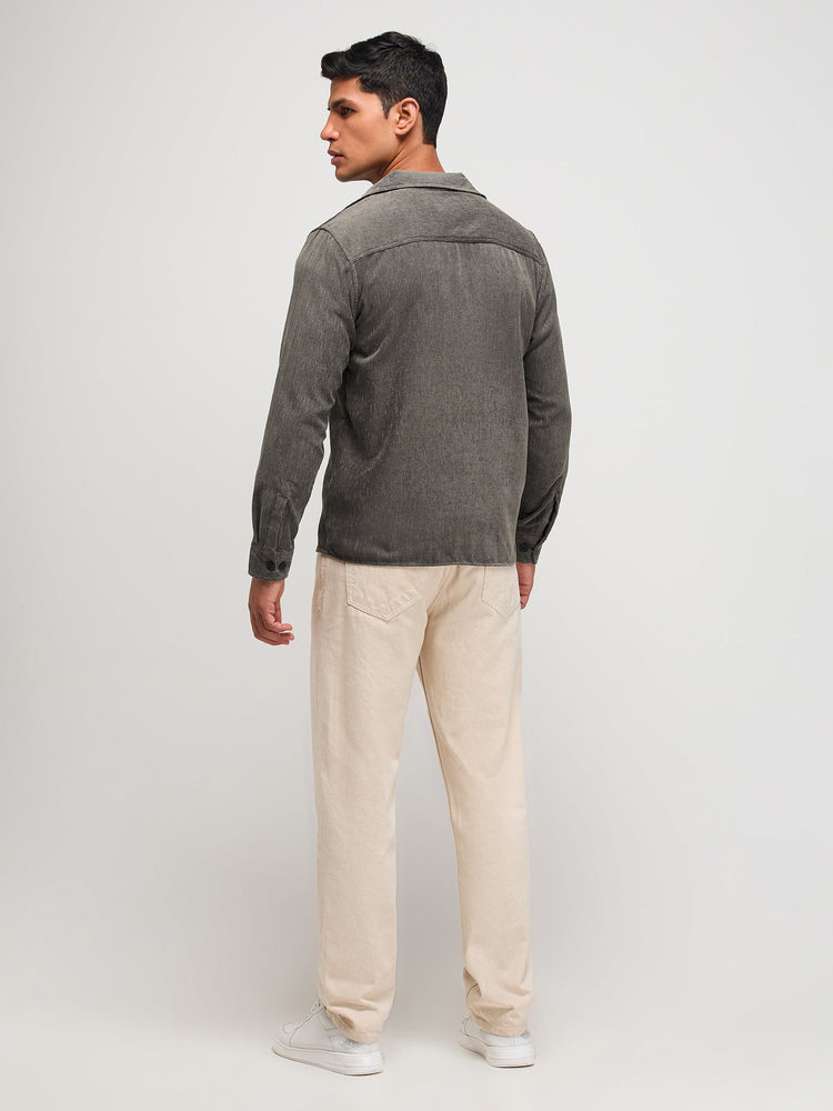 Chenille Corduroy Overshirt