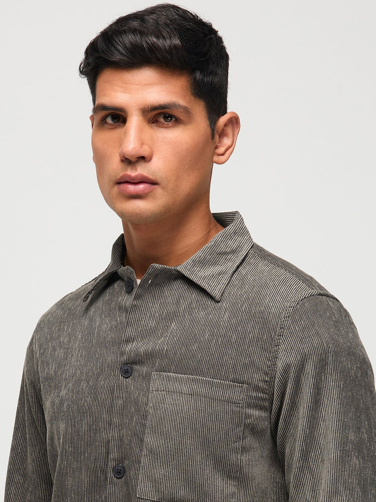 Chenille Corduroy Overshirt