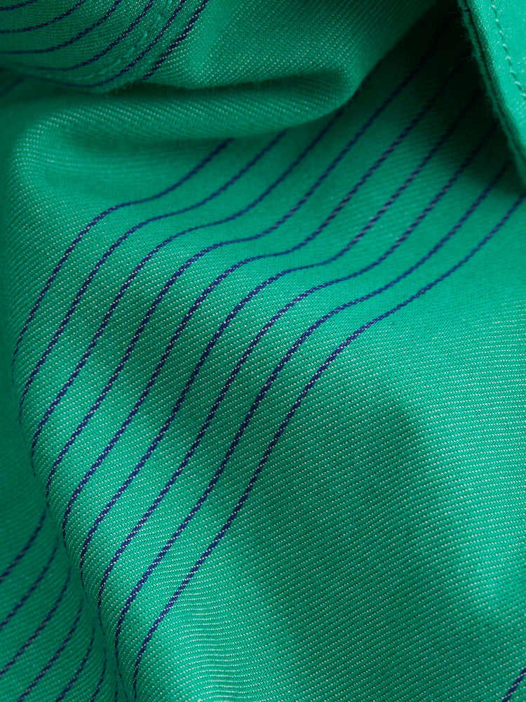 Green Striped Shirt
