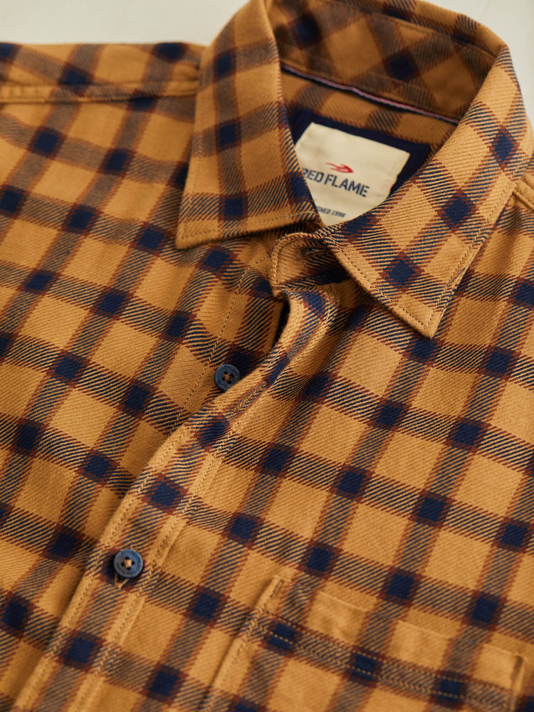 Khaki Check Shirt