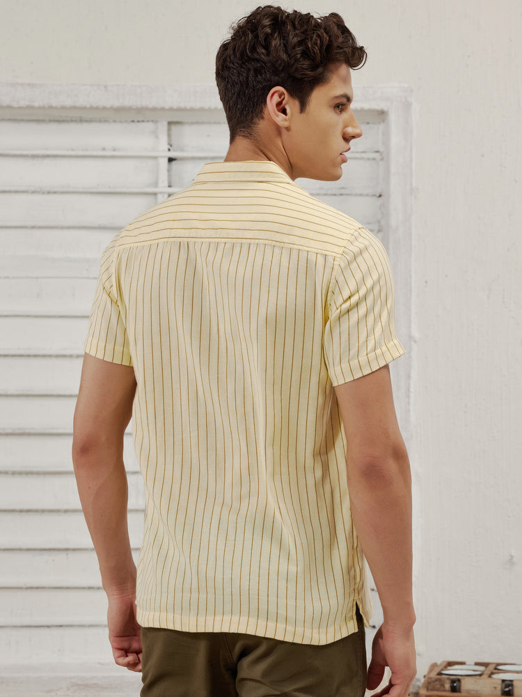 Yellow Striped Shirt