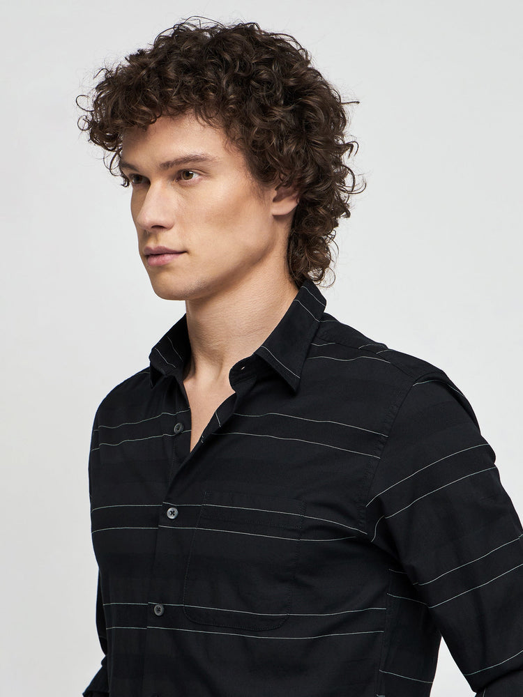 Horizontal Striped Shirt