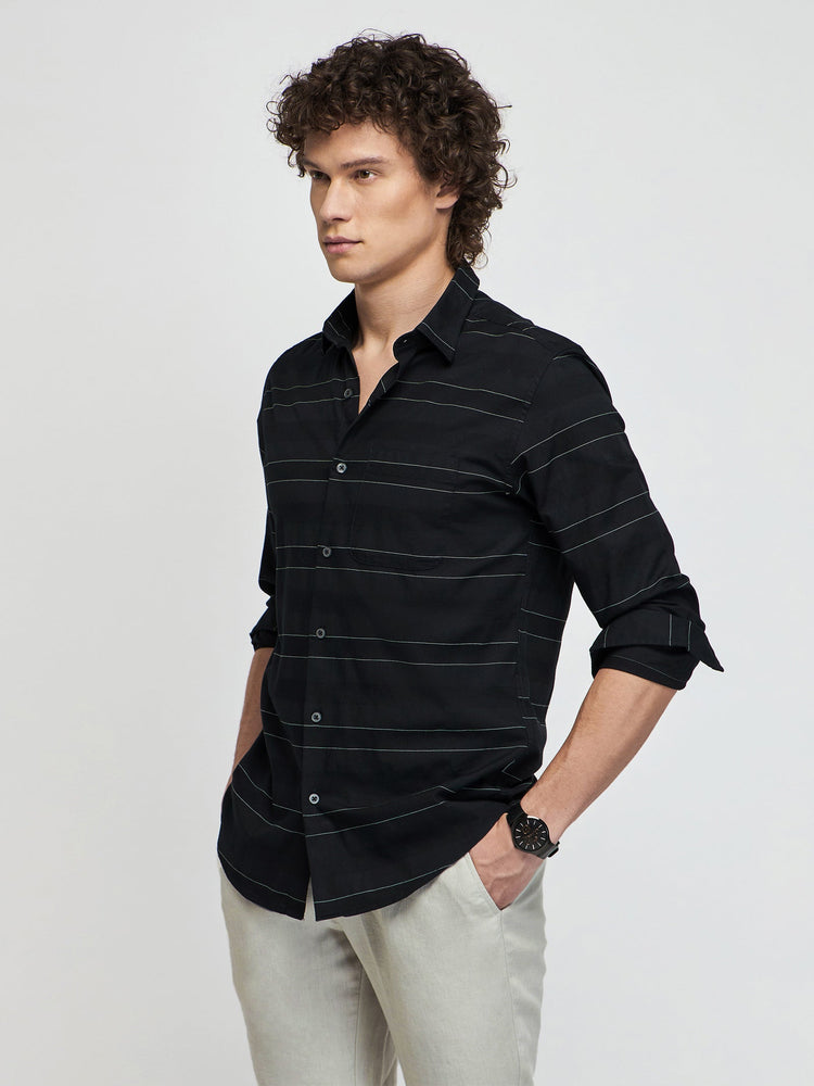 Horizontal Striped Shirt