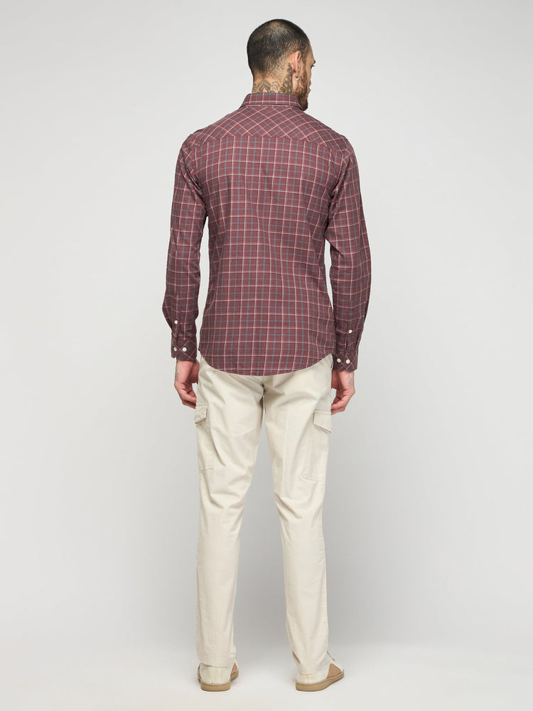 Checked Pure Cotton Shirt