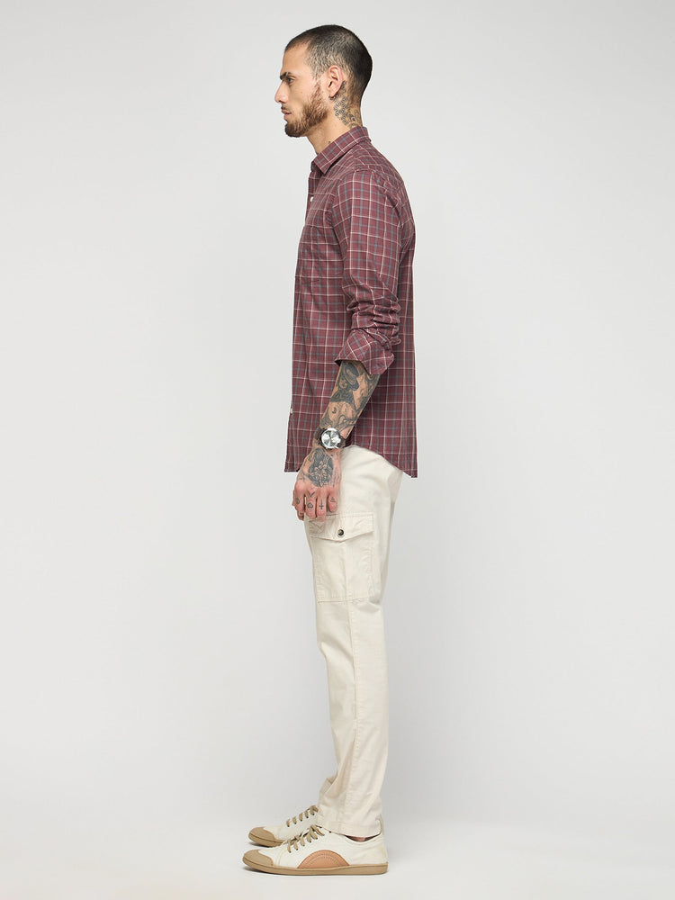 Checked Pure Cotton Shirt