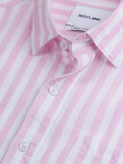 Striped Linen Cotton Shirt