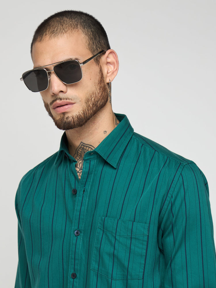 Striped Pure Cotton Shirt
