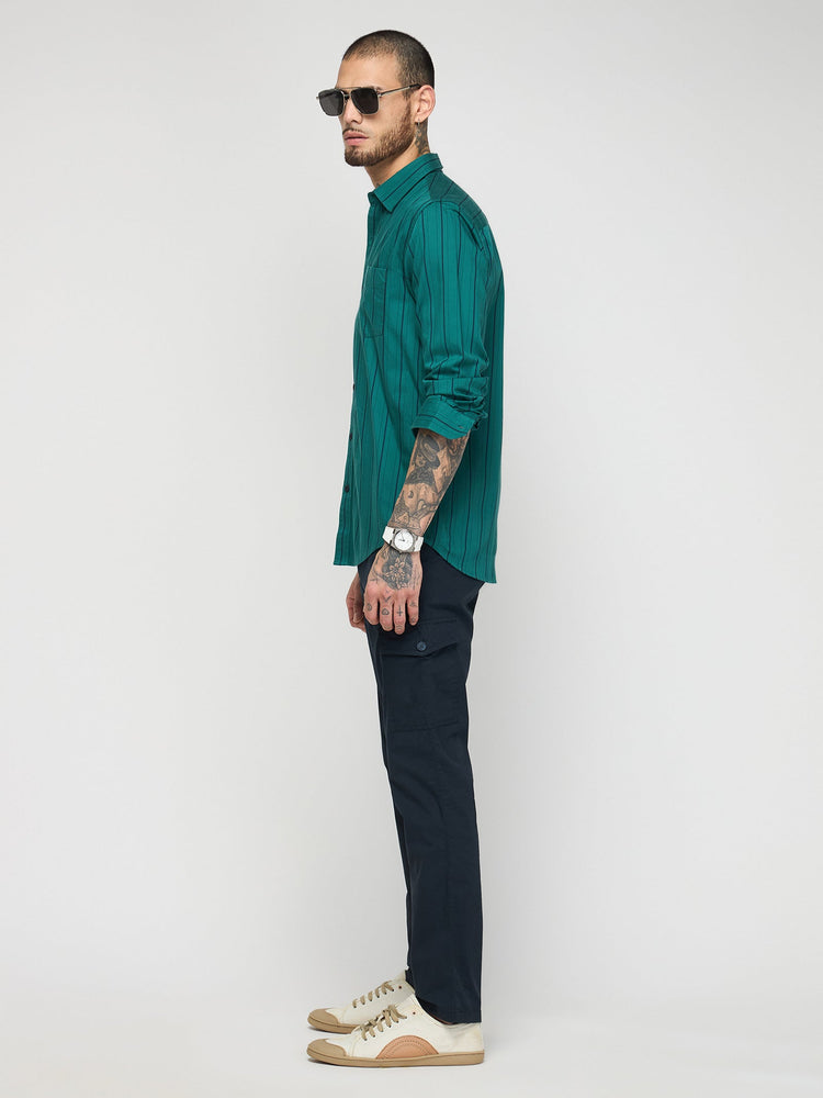 Striped Pure Cotton Shirt