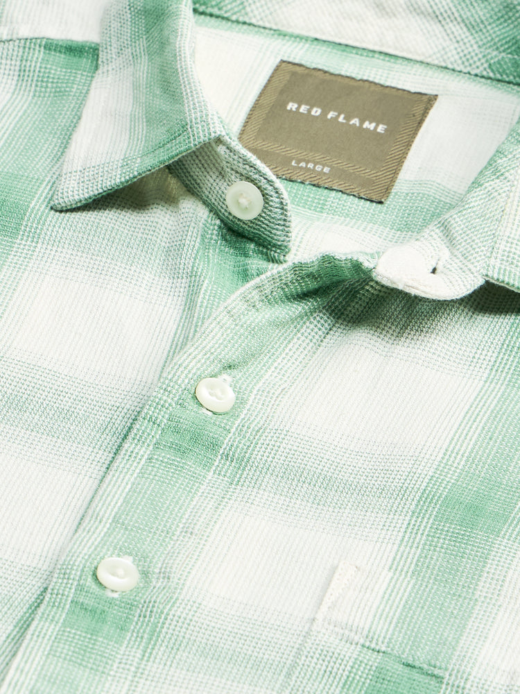 Checked Textured Shirt
