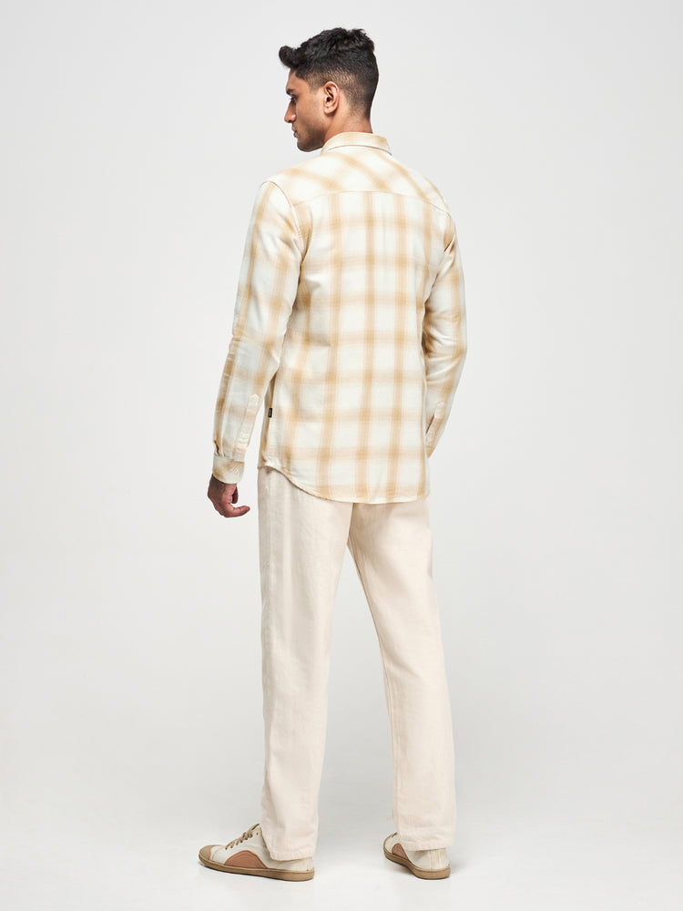 Checked Textured Shirt