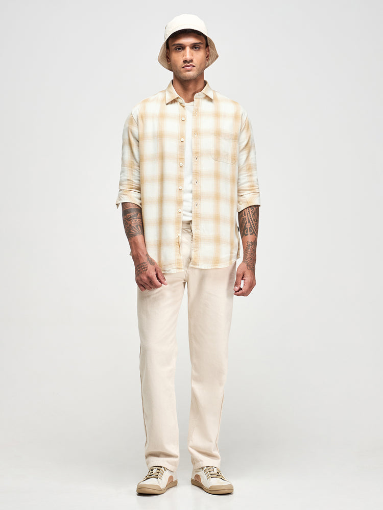 Checked Textured Shirt