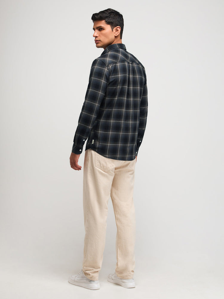 Pure Cotton Checked Shirt