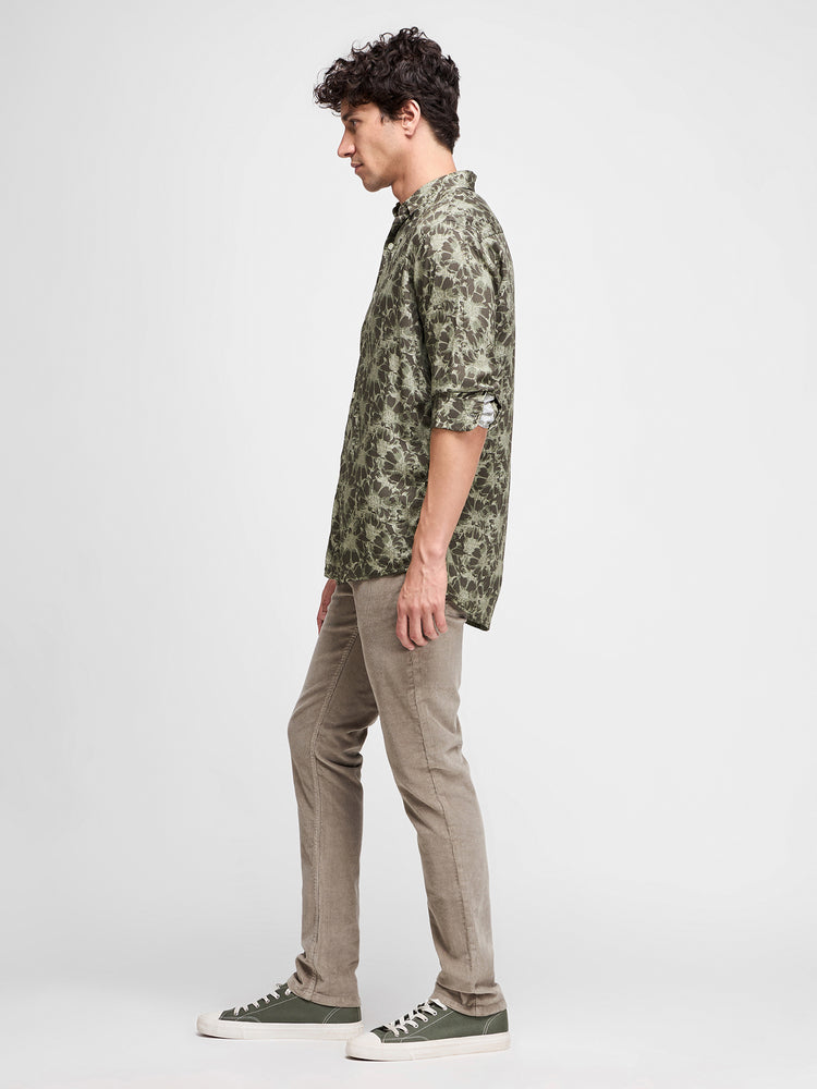 Floral Print Viscose Shirt