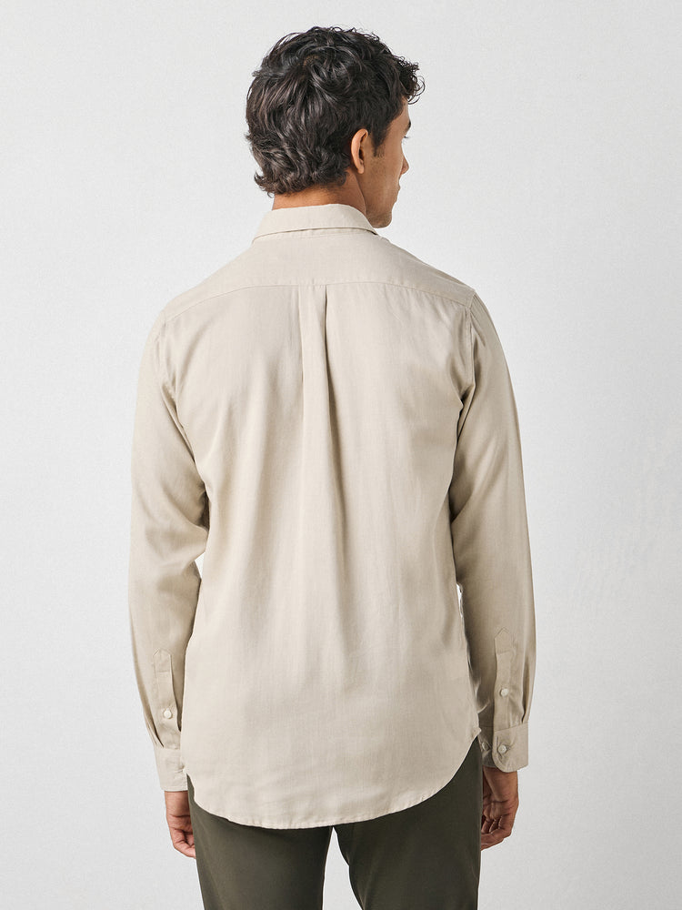 Regular Fit Linen Tencel Shirt