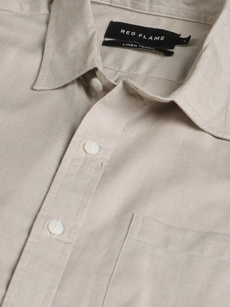 Regular Fit Linen Tencel Shirt