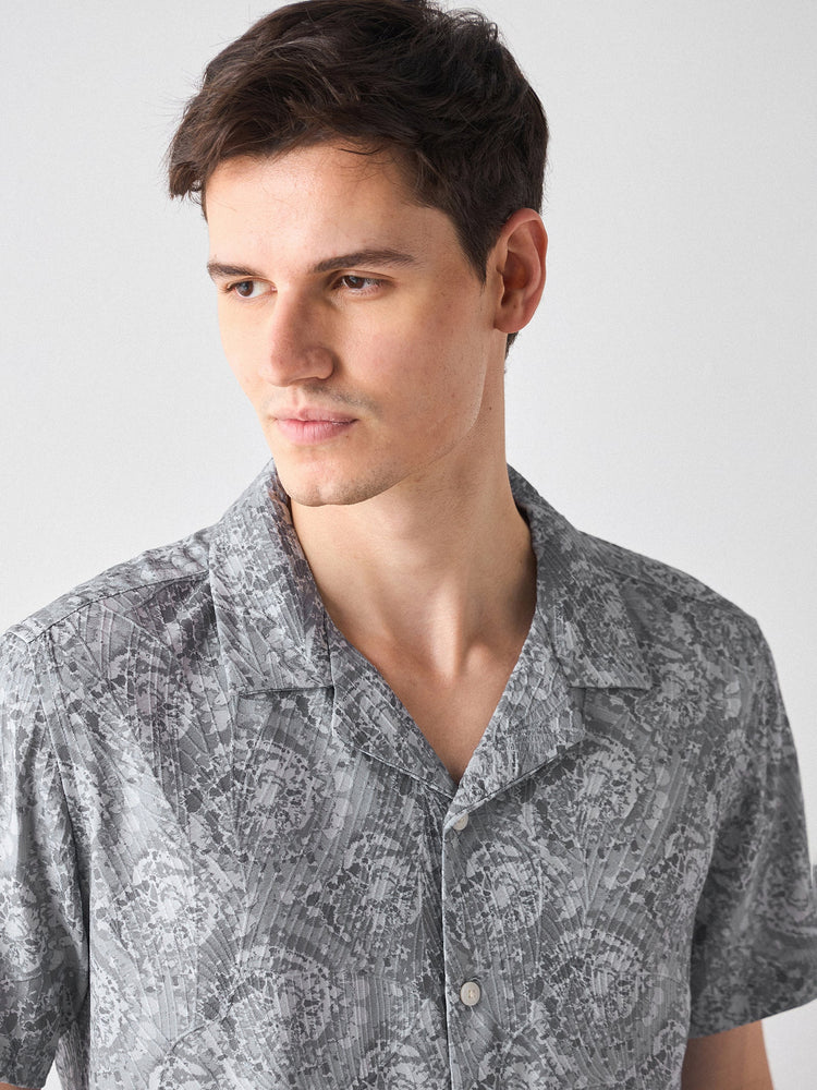Relaxed Fit Paisley Print Shirt
