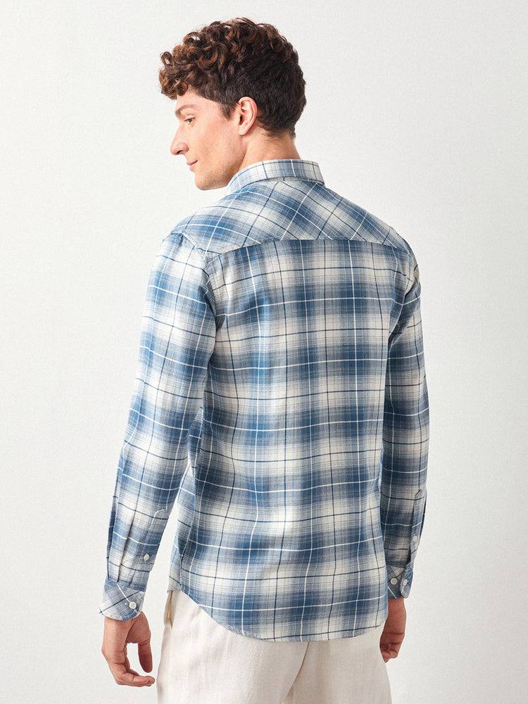 Checked Textured Shirt