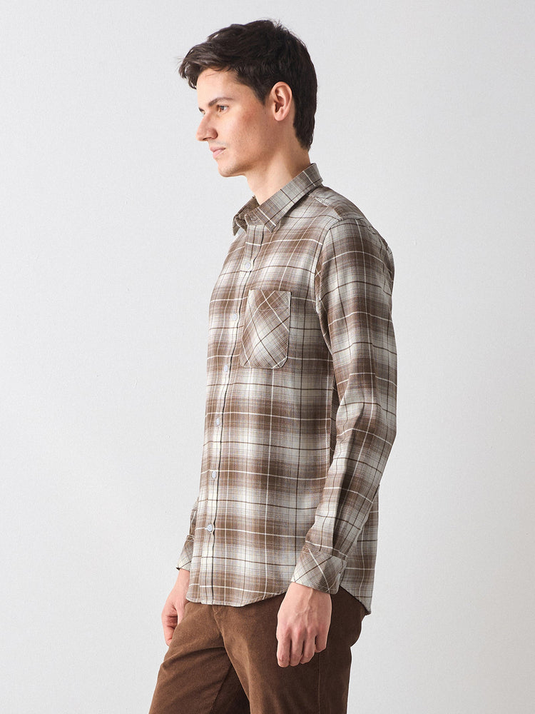 Checked Textured Shirt