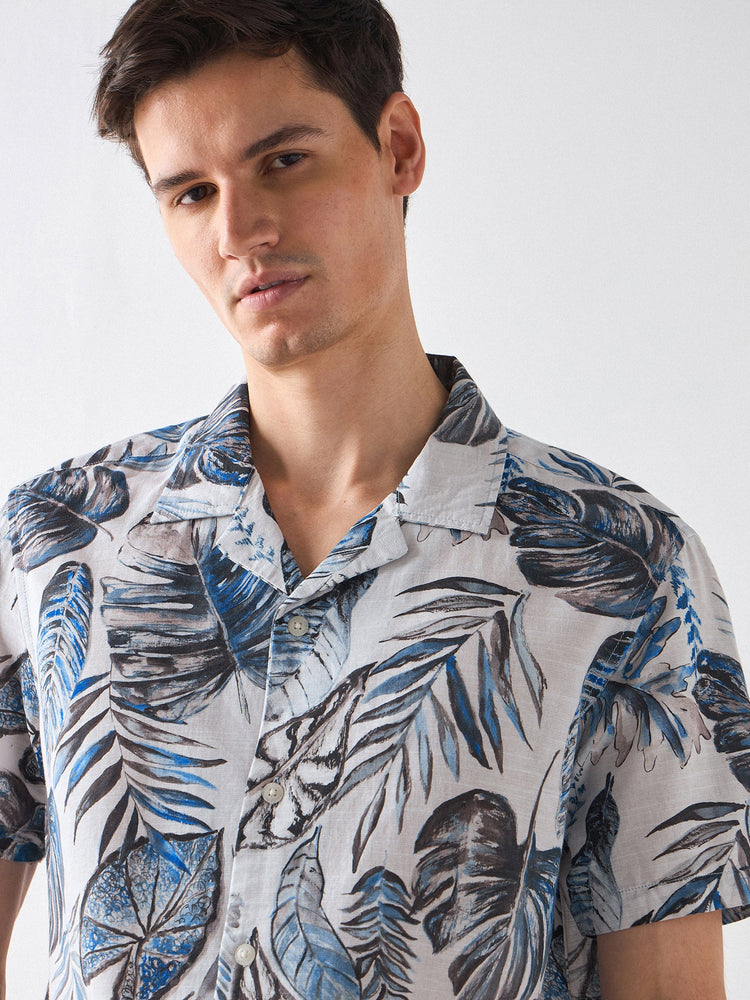 Relaxed Fit Floral Print Shirt