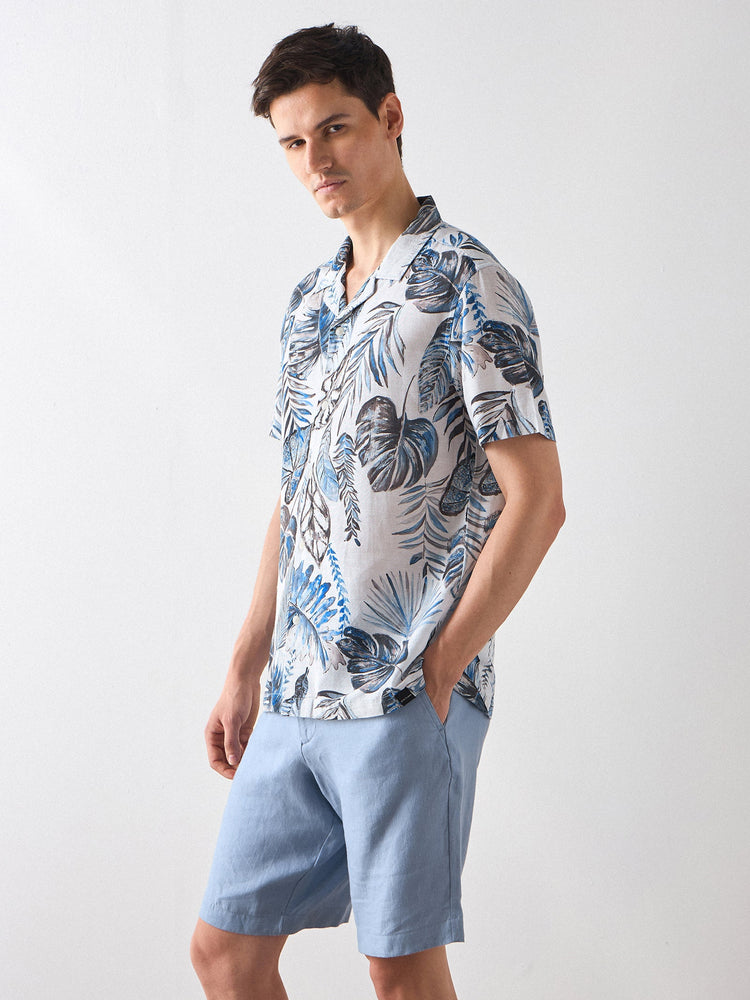 Relaxed Fit Floral Print Shirt