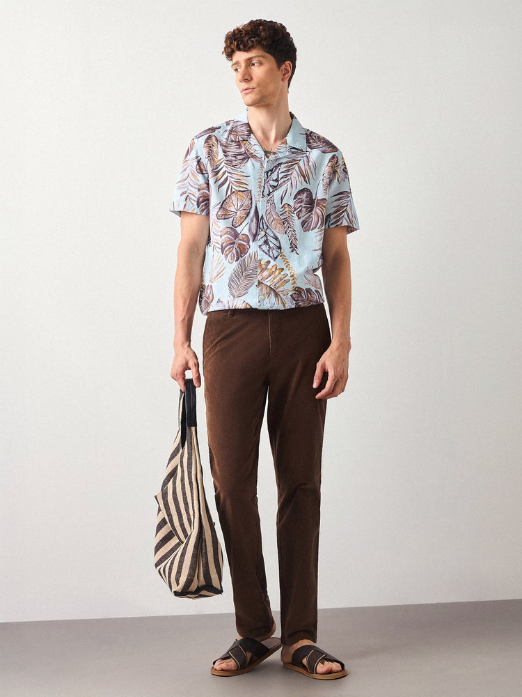 Relaxed Fit Floral Print Shirt