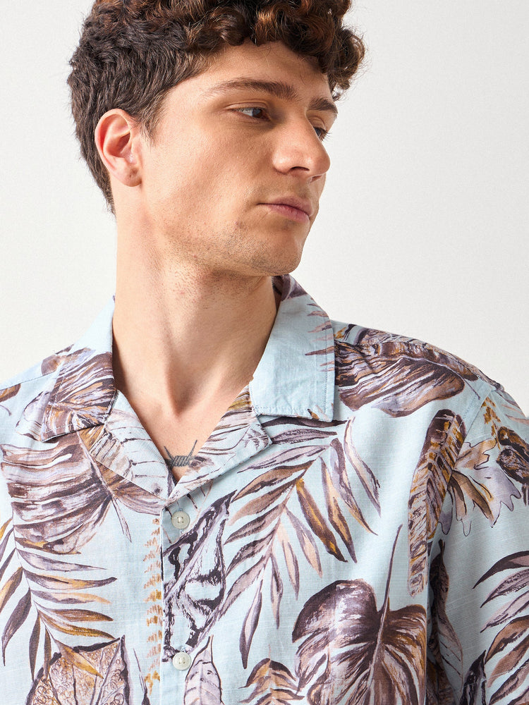 Relaxed Fit Floral Print Shirt