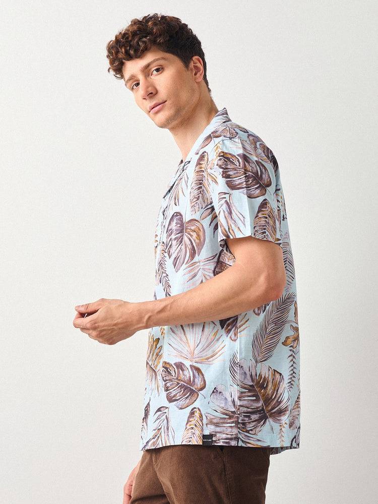 Relaxed Fit Floral Print Shirt
