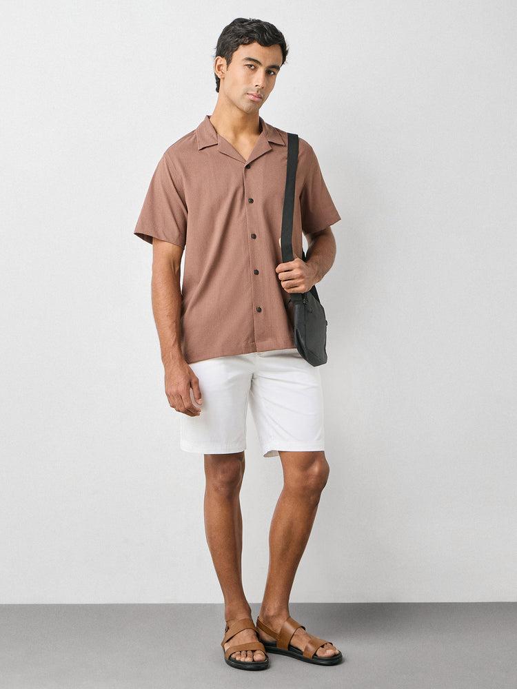 Relaxed Fit Textured Shirt