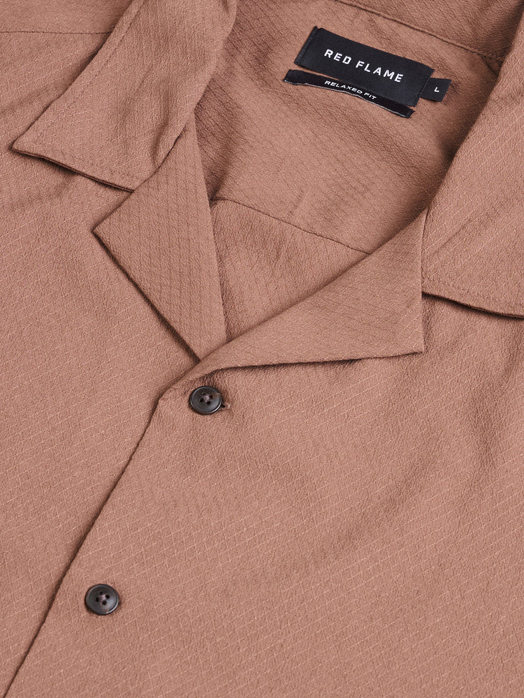Relaxed Fit Textured Shirt
