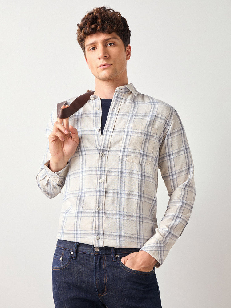 Checked Linen Shirt
